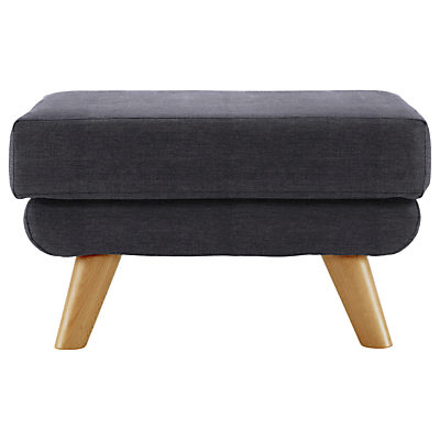 G Plan Vintage The Fifty Five Footstool Tonic Charcoal